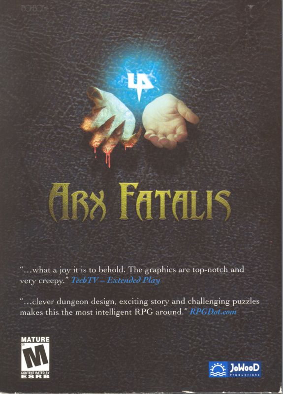 Arx Fatalis box art for Xbox